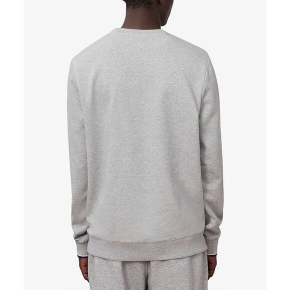 Fila Men Sweatshirt Size Medium Gray 100%‎ Cotton Logo Long Sleeve Crew Neck - Picture 3 of 9